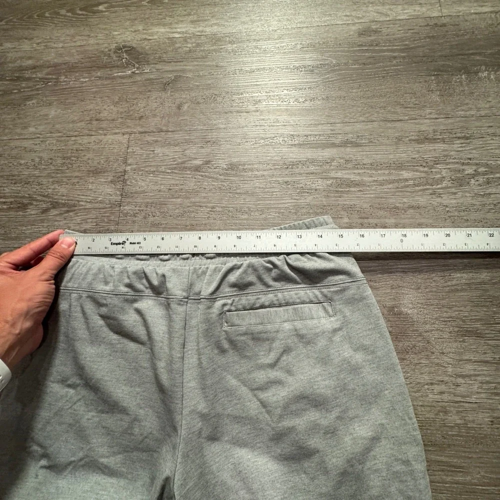 BYLT Shorts Men M Gray Viscose Nylon Jogger Athleisure Elastic Waist Drawstring